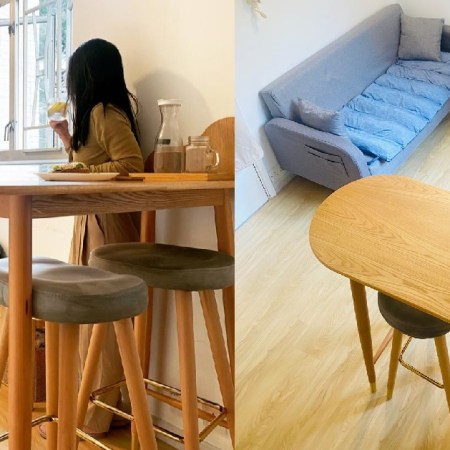 【一個人住│家品推介】蝸居小吧枱六大好處  客飯廳分明空間感變大